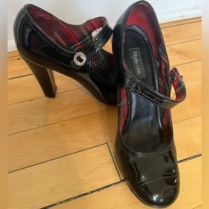 Style & Co. Black patent leather 3 1/2 heels. Size 7 1/2.